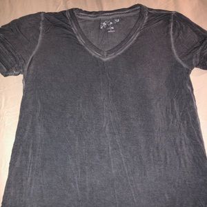 Dark Grey V-Neck